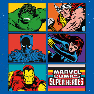 Marvel Retro Comic Book - 2024 Wall Calendar - Impact Merch.