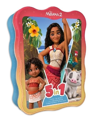 Moana 2 : 5 In 1 Tin (Disney)