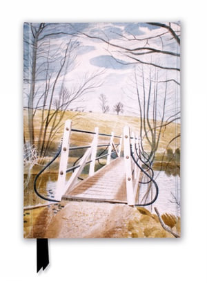 Eric Ravilious: Iron Bridge at Ewenbridge - Foiled Notebook : Flame Tree Notebooks - Flame Tree Studio