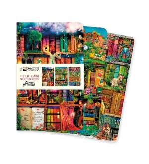 Aimee Stewart - Mini Notebook Collection (Set of 3) : Lined and Blank Pages, Sturdy Cover - FLAME TREE STUDIO