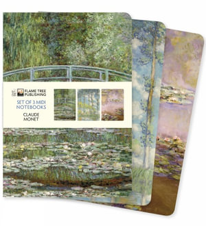 Claude Monet (Set of 3) : Midi Notebook Collections - FLAME TREE STUDIO