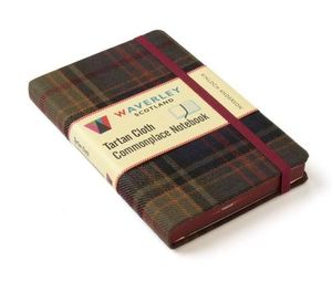 Kinloch Anderson Tartan Cloth Waverley Notebook : Waverley Pocket Commonplace Notebook - Waverley