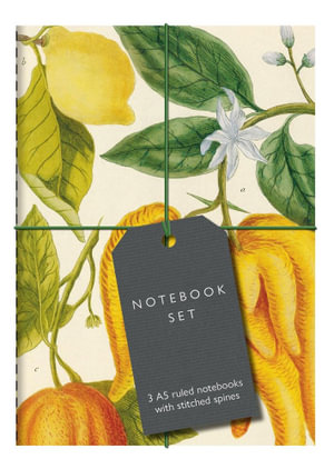 Botanical Art Notebook Set : 3 A5 ruled notebooks with stitched spines - The Bodleian Library