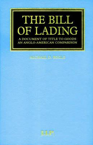 Bills of Lading : Law and Contracts - Nicholas Gaskell