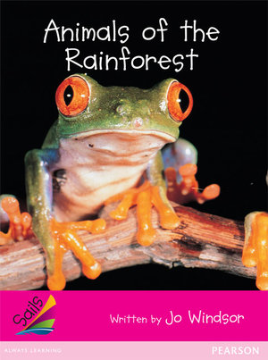 Sails Emergent Magenta : Animals of the Rainforest - Jo Windsor