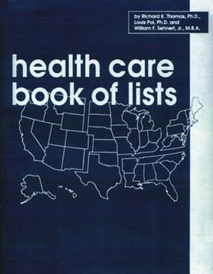 Health Care Book of Lists - R. Thomas