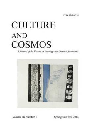 Culture and Cosmos Vol 18 Number 1 - Nicholas Campion