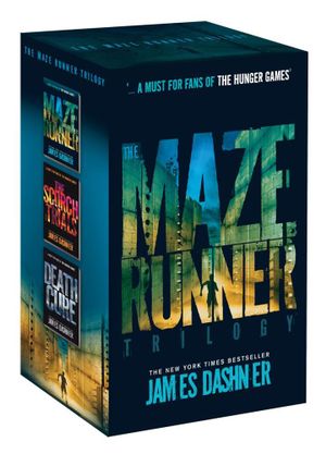 The Maze Runner Trilogy  : Includes The Maze Runner, The Scorch Trials & The Death Cure in a collectible slipcase - James Dashner