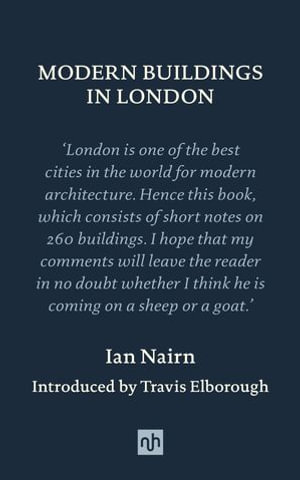 MODERN BUILDINGS IN LONDON - Ian Nairn