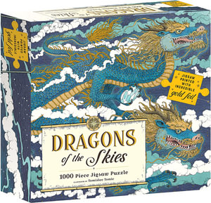 Dragons of the Skies : 1000-Piece Jigsaw Puzzle - Printed with Gold Foil - Tomislav Tomic