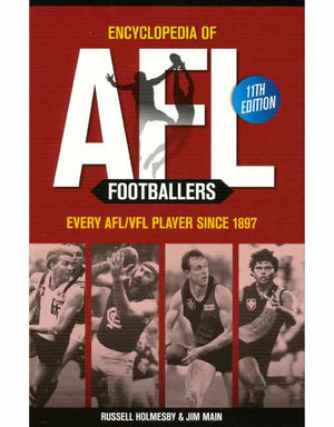 Encyclopedia of AFL Footballers : 11th Edition - Russell Holmesby