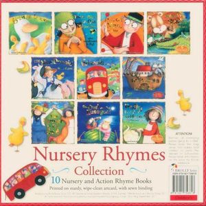 Nursery Rhyme Collection  : 10 Nursery and Action Rhyme Books - Wendy Straw