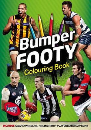 Afl Bumper Footy Colouring Book By Slattery Media Group 9781921778476 Booktopia