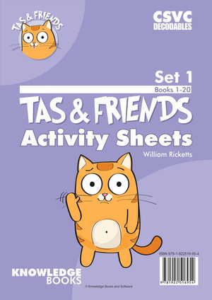 Tas and Friends Activity Sheets Set 1 : Tas and Friends - Knowledge Books & Software 