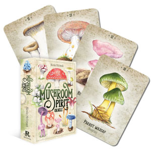 Mushroom Spirit Oracle : (36 Gilded Cards and 112-Page Full-Color Guidebook) - Nicola McIntosh