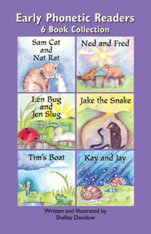 Early Phonetic Readers : 6 Book Collection - Shelley Davidow