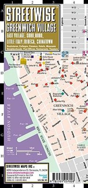 Streetwise Greenwich Village Map - Laminated Street Map of Greenwich Village, NY : Folding Pocket Size Travel Map - Streetwise Maps