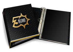 The Blizzard 30th Anniversary Pin Portfolio Binder W/Exclusive Pin - Blizzard Entertainment