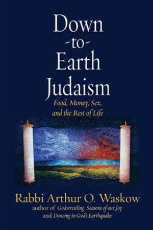 Down to Earth Judaism : Food, Money, Sex,  and the Rest of Life - Arthur Waskow