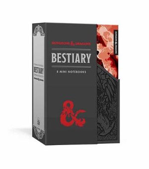 Bestiary Notebook Set (Dungeons & Dragons) : 8 Mini Notebooks - Wizards of the Coast