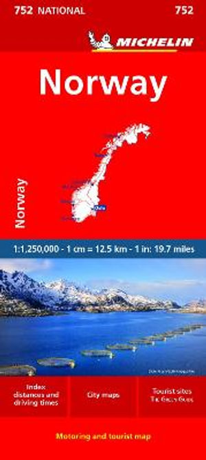 Norway - Michelin National Map 752 : Michelin Maps - Michelin