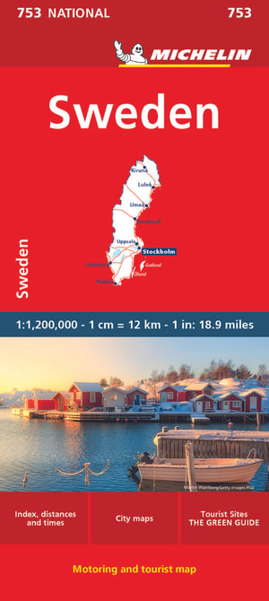 Sweden - Michelin National Map 753 : Michelin National Map - Michelin