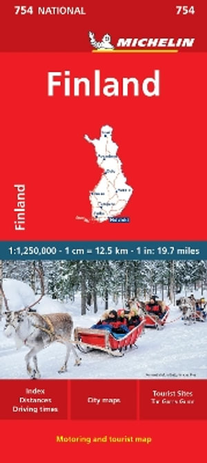 Finland - Michelin National Map 754 : Map - Michelin