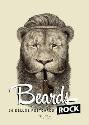 Beards Rock : 30 Deluxe Postcards - Sarah La Barbière de Paris