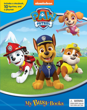 Paw Patrol: My Busy Books : Includes a storybook, 12 figurines, and a playmat - Phidal Publishing