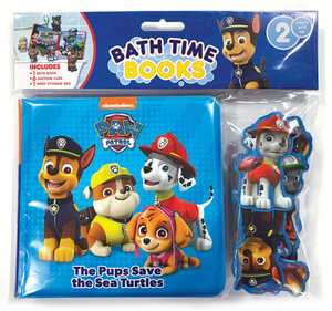 Paw Patrol: Bath Time Books : with Suction Cups and Mesh Bag - Phidal Publishing