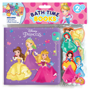 Disney Princess: Bath Time Books : with Suction Cups and Mesh Bag - Phidal Publishing