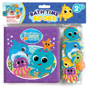 Ocean Buddies: Bath Time Books : with Suction Cups and Mesh Bag  - Phidal Publishing