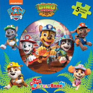 Paw Patrol: Dino Rescue - My First Puzzle Book : Jigsaw Book for Kids Children Toddlers Ages 3+ - Phidal Publishing