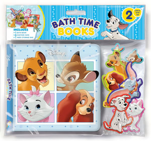 Disney Animals: Bath Time Books : with Suction Cups and Mesh Bag - Phidal Publishing