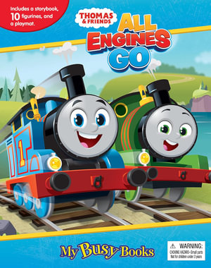 Thomas All Engines Go: My Busy Books : With Storybook, 10 Figurines and a Playmat - Phidal Publishing