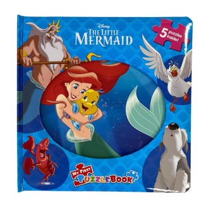 Disney Little Mermaid Classic: My First Puzzle Book : Jigsaw Book for Kids Children Toddlers Ages 3+ - Phidal Publishing