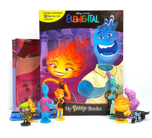 Disney Pixar Elemental - My Busy Books : With Storybook, 10 Figurines and a Playmat - Phidal Publishing