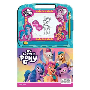 My Little Pony - Activity Book Learning, Writing, Sketching with Magnetic Drawing Doodle Pad for Kids : Storybook & Magnetic Drawing Kit - Phidal Publishing