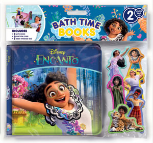 Disney Encanto: Bath Time Books : with Suction Cups and Mesh Bag - Phidal Publishing