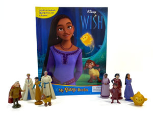 Disney Wish: My Busy Books : With Storybook, 10 Figurines and a Playmat - Phidal Publishing