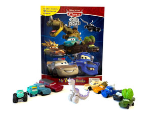 Disney Cars: On the Road - My Busy Books : With Storybook, 10 Figurines and a Playmat - Phidal Publishing