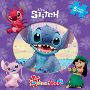 Disney Stitch: My First Puzzle Book : Jigsaw Book for Kids Children Toddlers Ages 3+ - Phidal Publishing