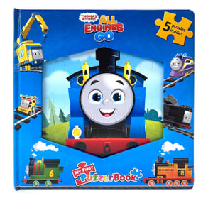 Mattel Thomas & Friends: All Engines Go! - My First Puzzle Book : Jigsaw Book for Kids Children Toddlers Ages 3+ - Phidal Publishing