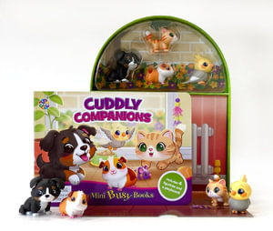 Cuddly Companions: My Mini Busy Book for Kids : Includes 4 Figurines with Foldable Play Board and Storybook - Phidal Publishing