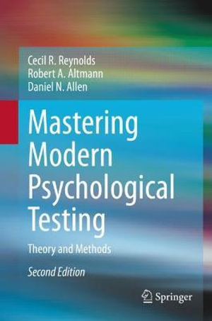 Mastering Modern Psychological Testing : Theory and Methods - Cecil R. Reynolds