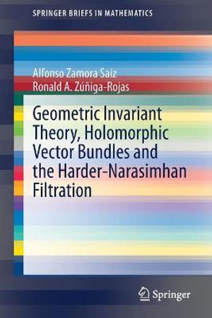 Geometric Invariant Theory, Holomorphic Vector Bundles and the Harder-Narasimhan Filtration : Springerbriefs in Mathematics - Alfonso Zamora Saiz