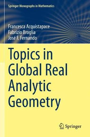 Topics in Global Real Analytic Geometry : Springer Monographs in Mathematics - Francesca Acquistapace