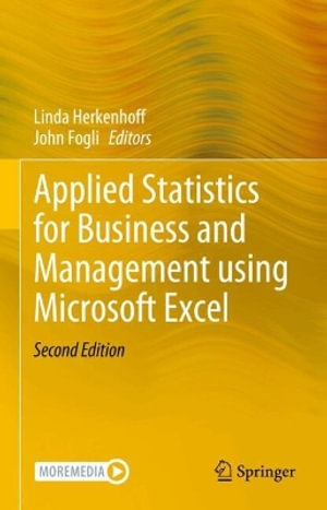 Applied Statistics for Business and Management Using Microsoft Excel - Linda Herkenhoff