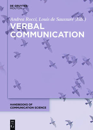 Verbal Communication : Handbooks of Communication Science - Andrea Rocci