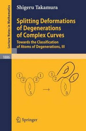 Splitting Deformations of Degenerations of Complex Curves : Towards the Classification of Atoms of Degenerations, III - Shigeru Takamura